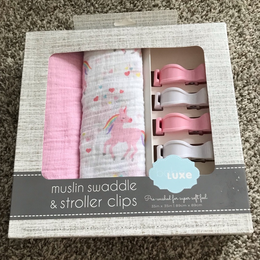🎀 Swaddle Set With Clips 🎀